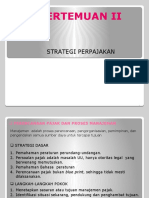 Pertemuan Ii: Strategi Perpajakan