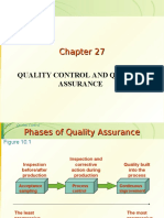 Quality Control and Quality Assurance