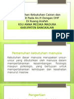 Pemenuhan Kebutuhan Cairan Dan Elektrolit Pada An