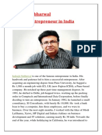Indrajit Sabharwal Famous Entreprenour in India