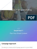 Project 7: Email Marketing