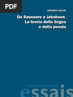 Milani, Gerardo_Da Saussure a Jakobson - La teoria della lingua e della poesia