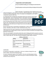 Evaporation and Condensation PDF