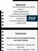 LESSON THREE (3) Editing Tools PDF