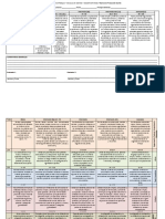 Rúbrica Escrito - Prueba Integrada-B1