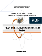Plan Operativo Informatico PDF