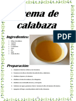 4 Crema de Calabaza PDF