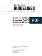 Guide For The Repair of Unbonded Post-Tensioned Concrete Structures