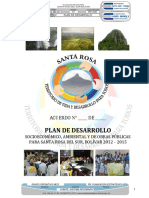 Plan de Desarrollo de Santa Rosa del Sur 2012-2015