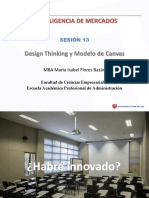 Inteligencia de Mercados: Design Thinking y Modelo de Canvas