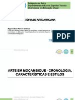 Arte Africana Pré-História Moçambique