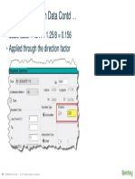 Scaling of Spectrum Data Contd : Scale Factor Ie/R 1.25/8 0.156 Applied Through The Direction Factor