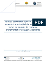 Romania - ANALIZA - SECTORIALA FINALA - RO PDF