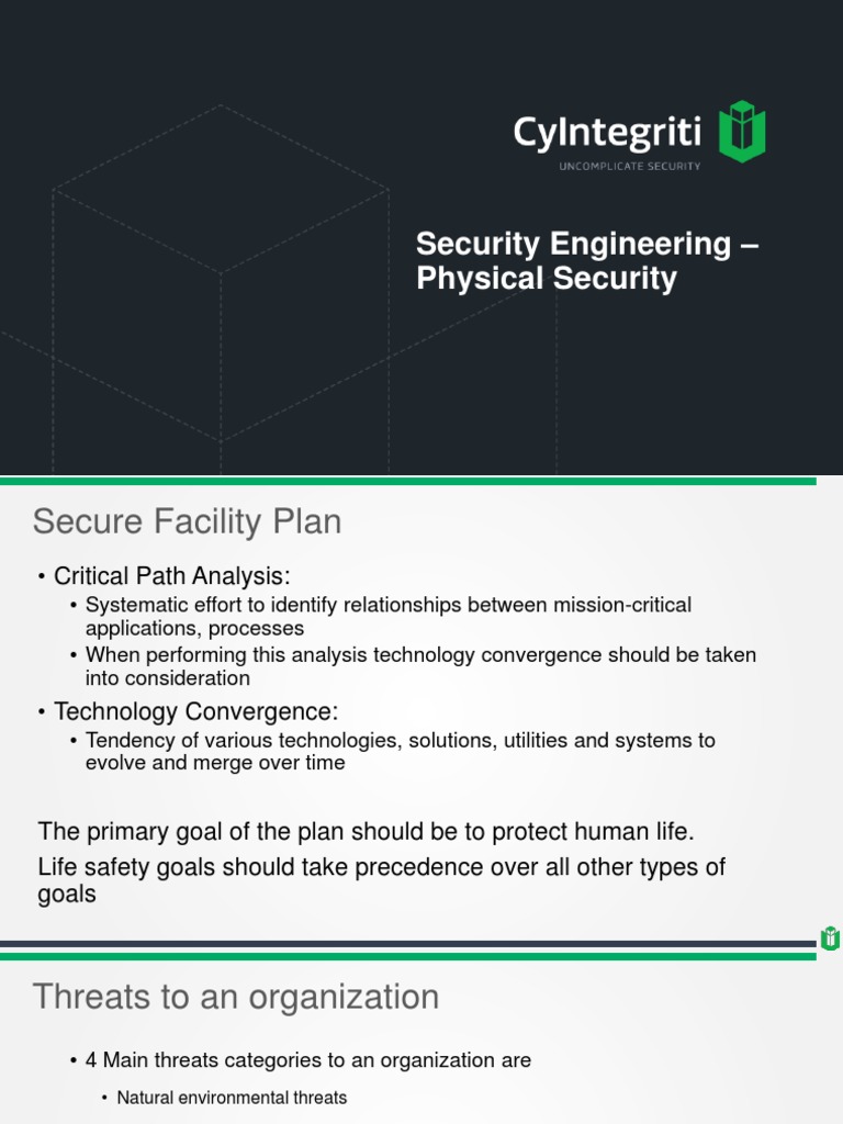 Physical Security Engineering Overview | PDF | Physical Security | Fires