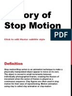 History of Stop Motionfdgfd