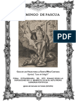 V DOMINGO DE PASCUA. GUÍA DE LOS FIELES PARA LA SANTA MISA CANTADA. Kyrial Lux Et Origo