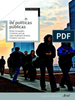 Analisis y Gestion de Politicas Publicas Joan Subirats PDF