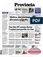 La Provincia Di Como 14maggio2020