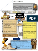 Mapa Mental - Arte Egípcia