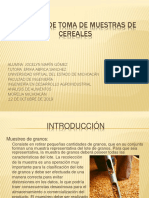 Proceso de Toma de Muestras de Cereales