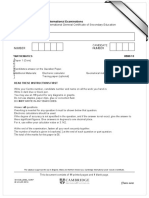 Cambridge International General Certificate of Secondary Education