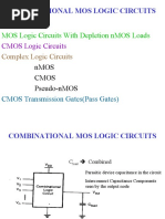 Combinational Mos Logic Circuits: Basic Concepts