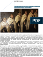 Carmelitas - A Reforma Teresiana