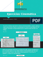 Ejercicios Cinemática