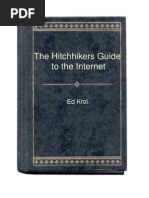 The Hitchhikers Guide To The Internet