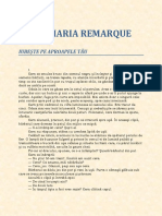 Erich Maria Remarque - Iubeste Pe Aproapele Tau PDF