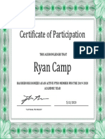 Ptso Certificate