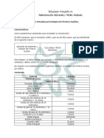 Listado Del Contenido para Botiquín de Primeros Auxilios PDF