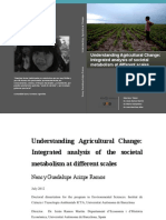 Arizpe Ramos, Understanding Agricultural Change. Integrated Analysis of Societal Metabolism at Different