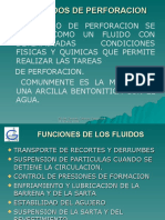 Fluidos de perforación: funciones y clasificación