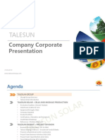 Talesun Corporate PPT VF FM May2019