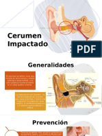 Cerumen Impactado