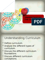 Understanding The Curriculum