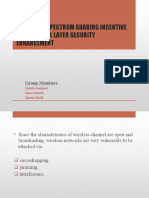 Proactive Spectrum Sharing Incentive For Physical Layer Security Enhancement