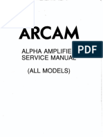 Arcam ALPHA 3 Service Manual PDF