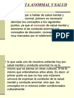 Conducta Anormal y Saludmental