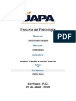 Tarea 5 Analisis y Modificacion de Conducta Jose Martin Salazar