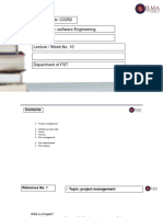 Course Code: CS352 Course Title: Software Engineering