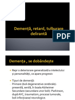 LP 6 Demență, Retard, Tulburare Delirantă PDF