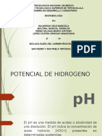 Potencial de Hidrogeno