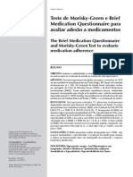 Teste de Morisky-Green PDF