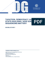 Taxation - Democracy and State Building