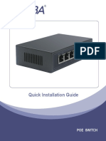 Quick Installation Guide: Poe Switch