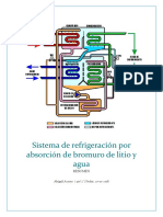 Sistema de Refrigeración Por Absorción de Bromuro de Litio y Agua