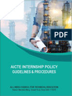 Aicte Internship Policy - 02.04.2019