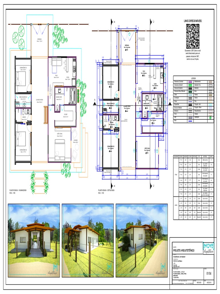 Planta Baixa de Hotel Pequeno | PDF | Materiais | Engenharia Civil